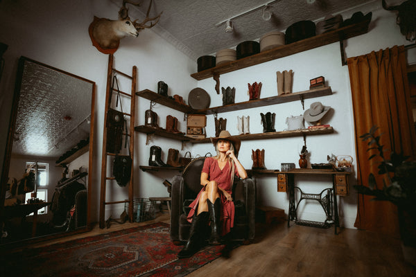 Crossbow Cowboy & Cowgirl Western Leather Boots