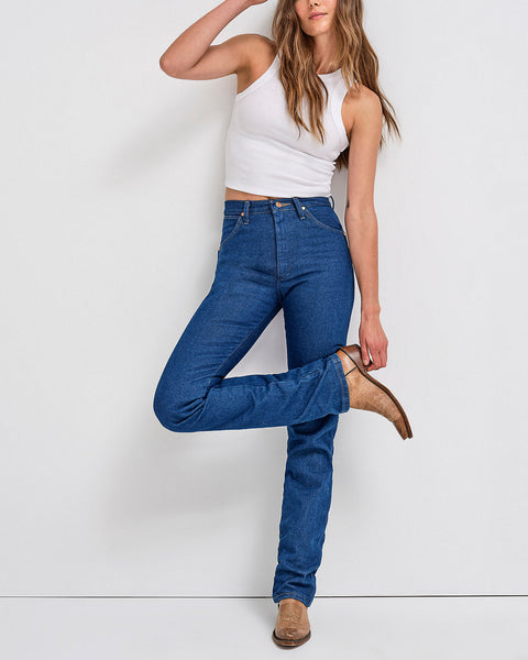 Women's Cowboy Cut Slim Fit Denim Jeans