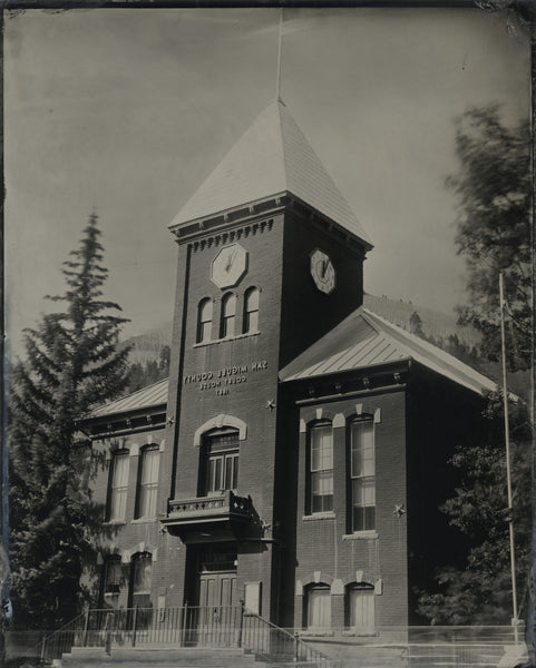 The Alchemistress Telluride Tintypes - San Miguel Courthouse 1887