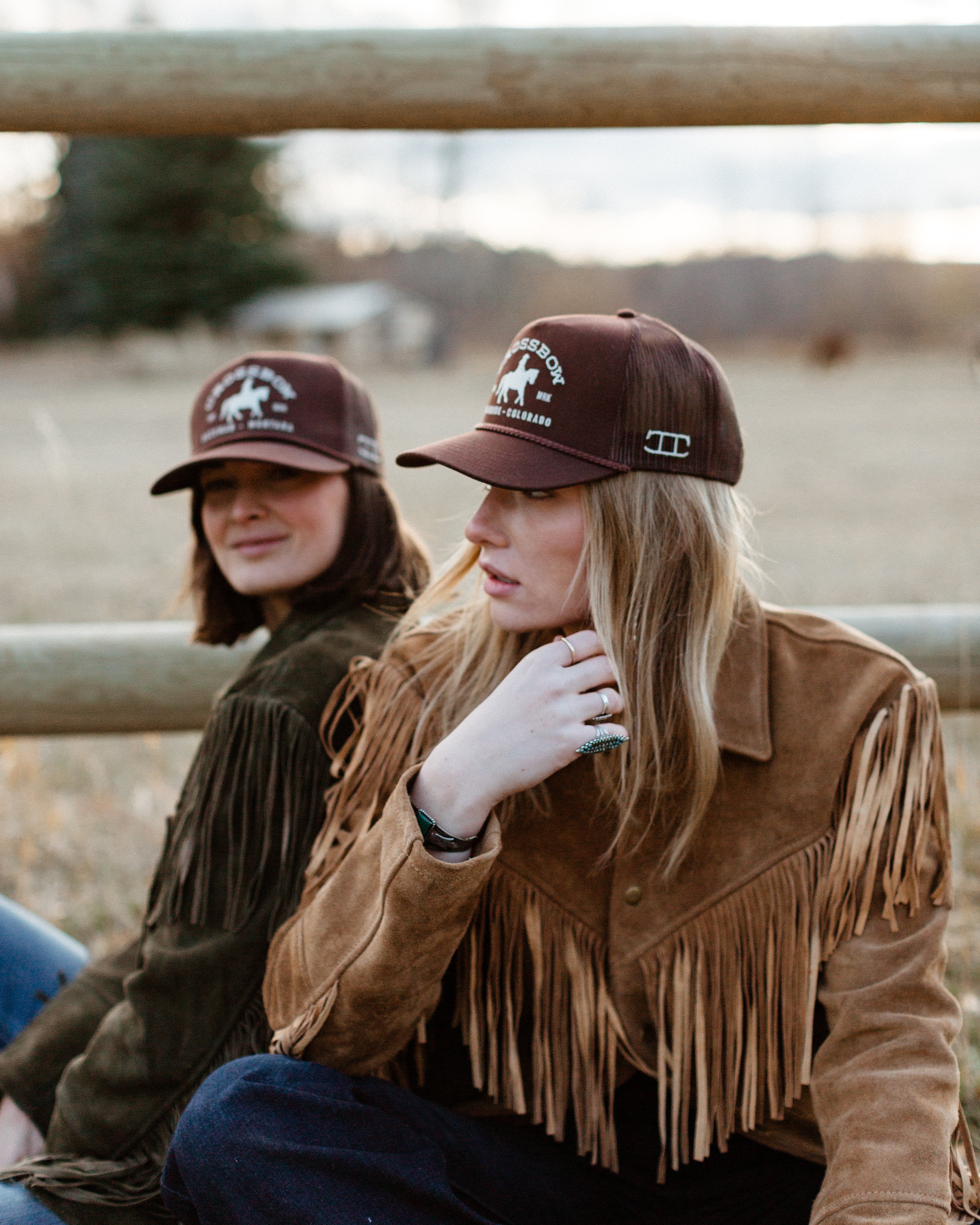 Women's Fringed Brown Suede Leather Hobo Western Jacket– Crossbow