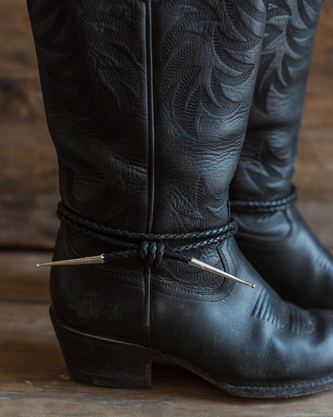 BOLO BOOT BAND & HAT BAND - Black