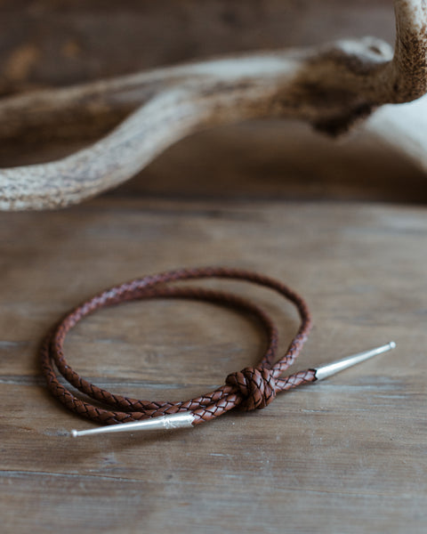 BOLO BOOT BAND & HAT BAND - Dark Brown