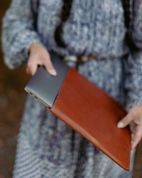 leather laptop case, leather laptop sleeve