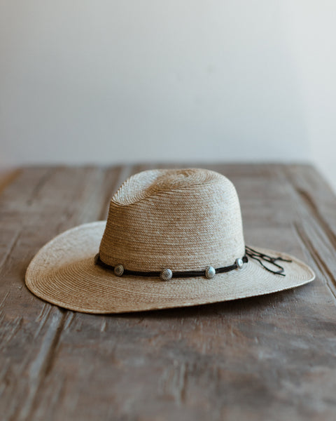 Sunflower Concho Hat Band 5/8"