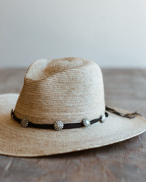 Starburst Concho Hat Band 3/4"