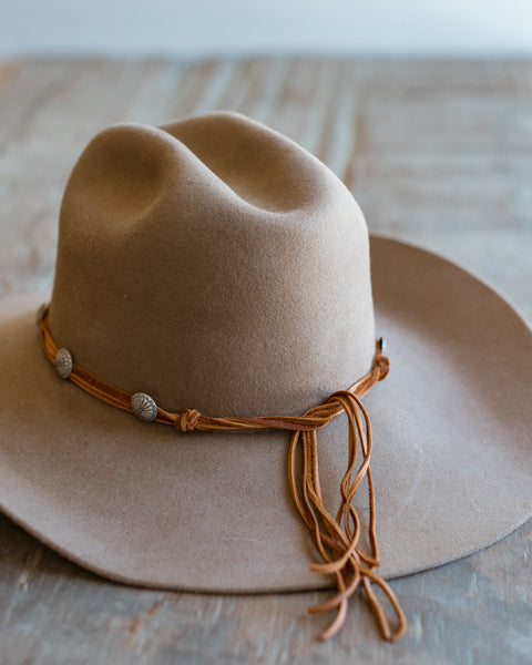 Sunflower Concho Hat Band 5/8"