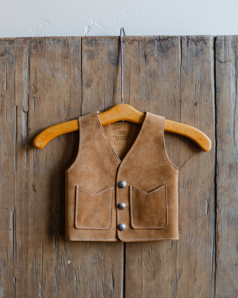 Kids Suede Vest