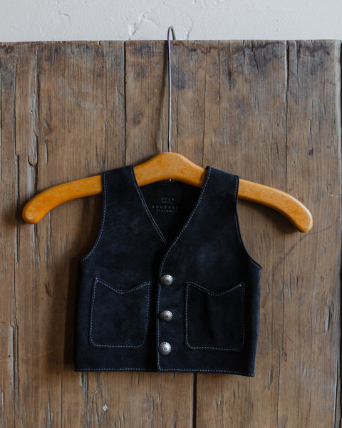 Kids Suede Vest