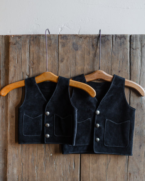 Kids Suede Vest