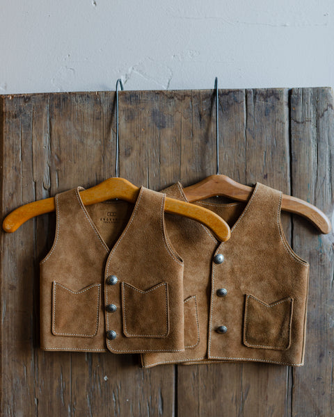 Kids Suede Vest