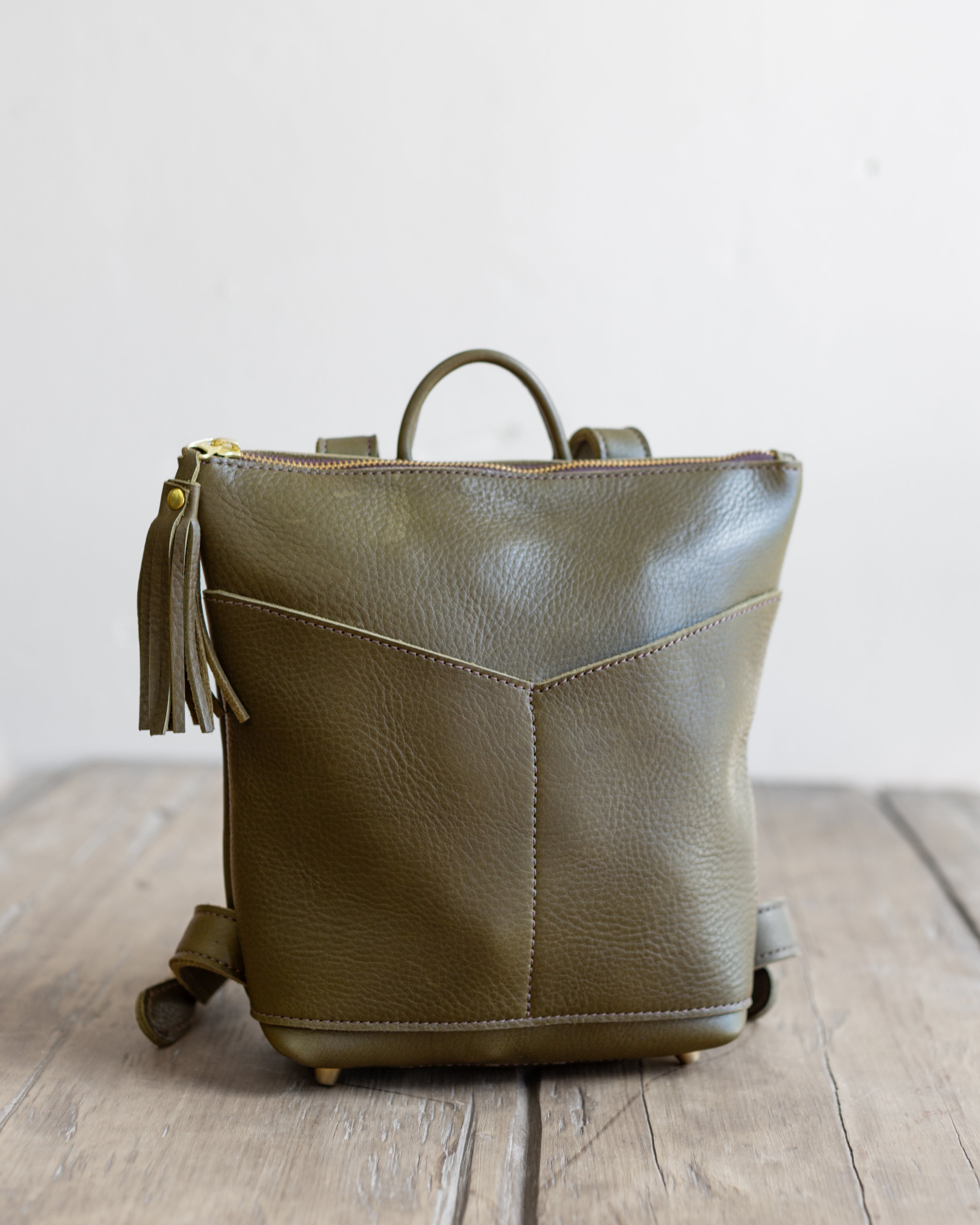 WINSLOW GENUINE LEATHER BACKPACK– Crossbow display picture 3