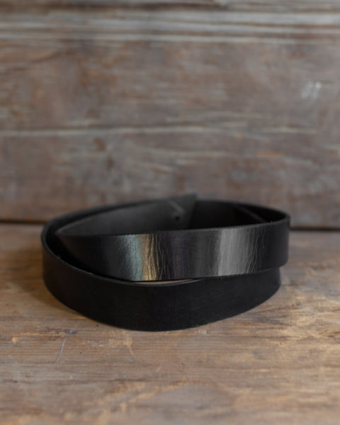 THE BELT BLANK - Black Gaucho