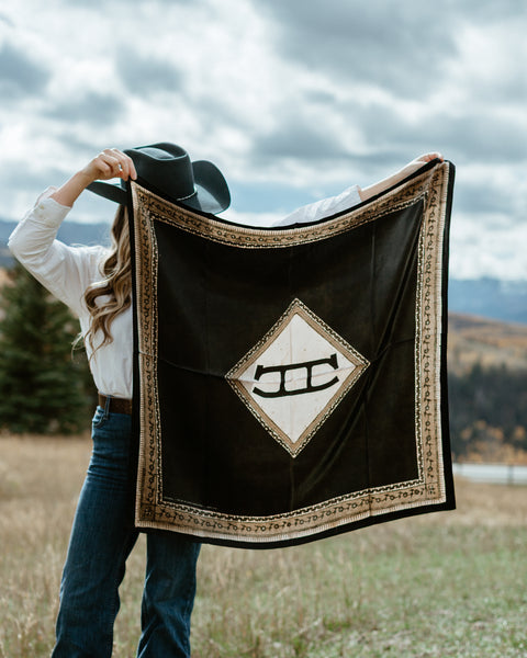 Crossbow Design Silk Wildrags - Crossbow Heritage Monogram