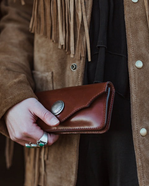 CONCHO ACCORDION WALLET - Standard