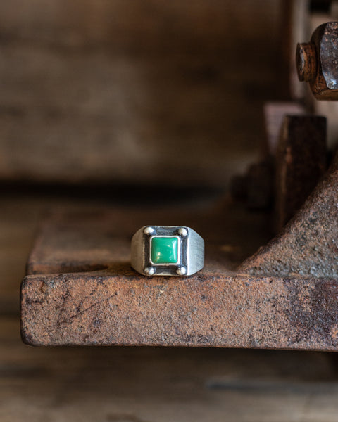 TURQUOISE SIGNET RING
