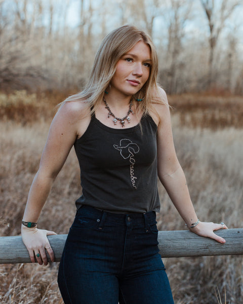 CROSSBOW BRAID TANK TOP