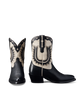 CUTE TECOVAS WOMEN'S COWBOY BOOTS LEATHER ANKLE WESTERN BOOTIE THE JOLENE