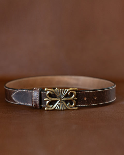 TRADITIONAL CAST BELT - Sahara / Antique Brass