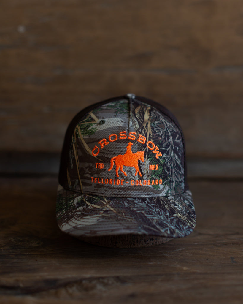 Crossbow Telluride Custom Camo Trucker Hat