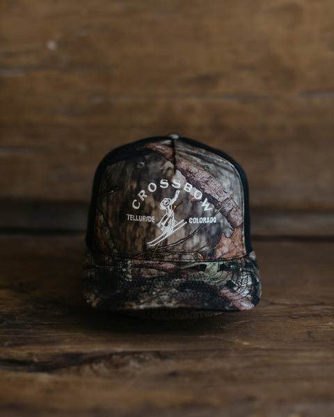 CROSSBOW CAMO TRUCKER HAT - The Skier
