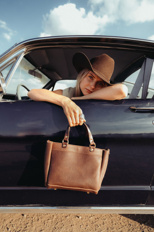 The Kingston Mini Custom Leather Purse Bag– Crossbow