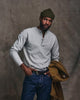 FILSON MENS WAFFLE THERMAL COTTON HENLEY LONG SLEEVE SHIRT