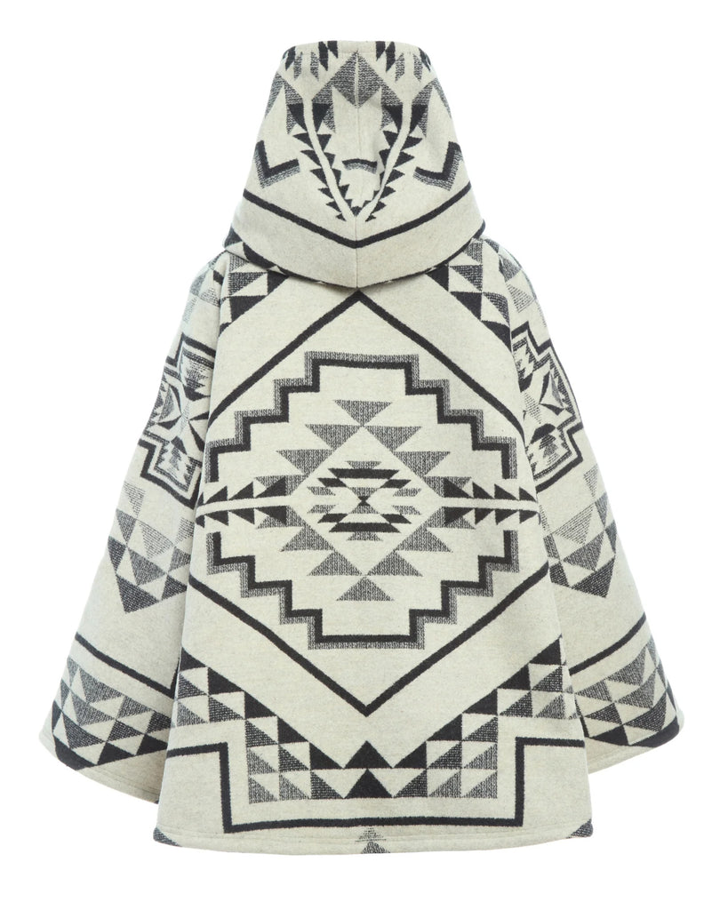 Lindsey Thornburg Womens Wool Hooded Cloak