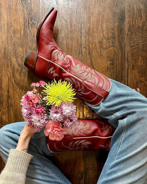 Red Cowgirl Boots