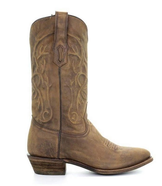 Corral Men's Vintage Golden Embroidery Western Boots