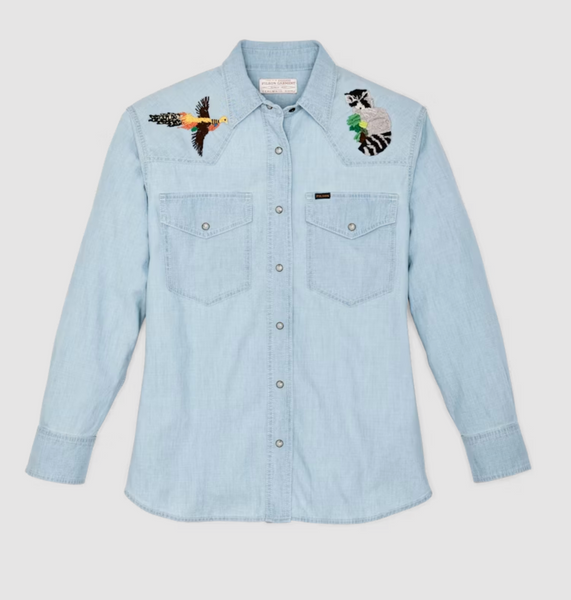 WOMEN'S EMBROIDERED WESTERN SHIRT