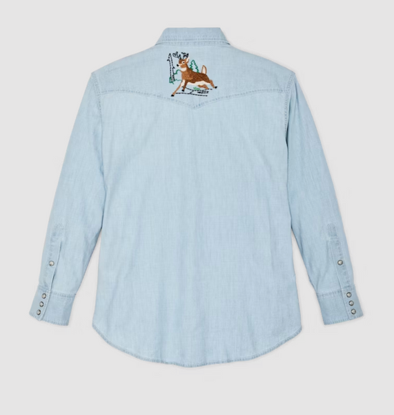 WOMEN'S EMBROIDERED WESTERN SHIRT