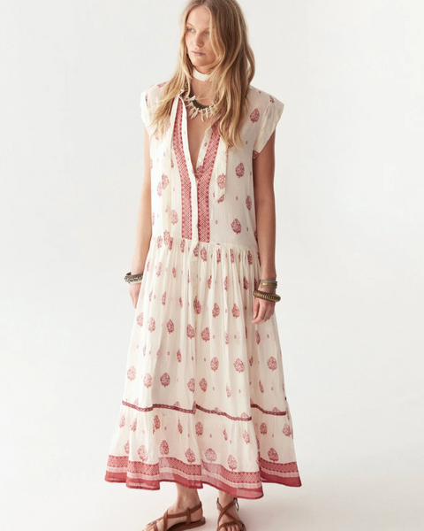INDIAN FRAGOLA-LALITA DRESS - XS