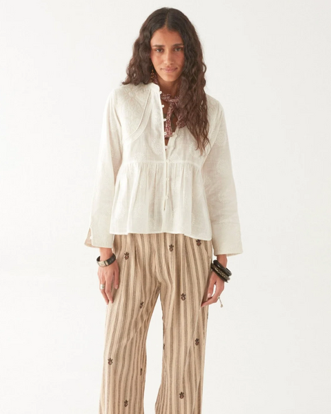 MOSAIQUE-ARIANA BLOUSE - XS