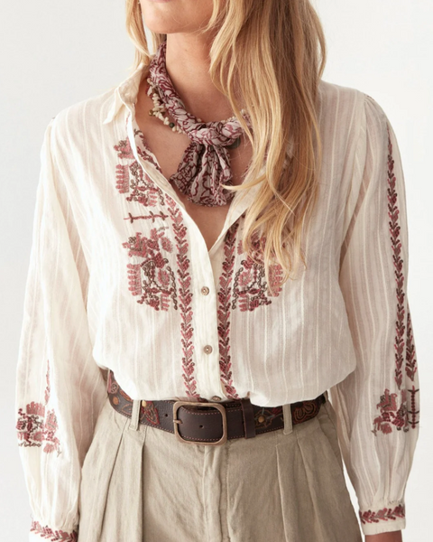 PRAIRIE-LINDA BLOUSE - XS
