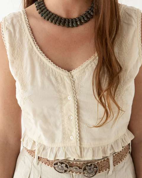 MARCH SISTERS MEG BLOUSE - XS