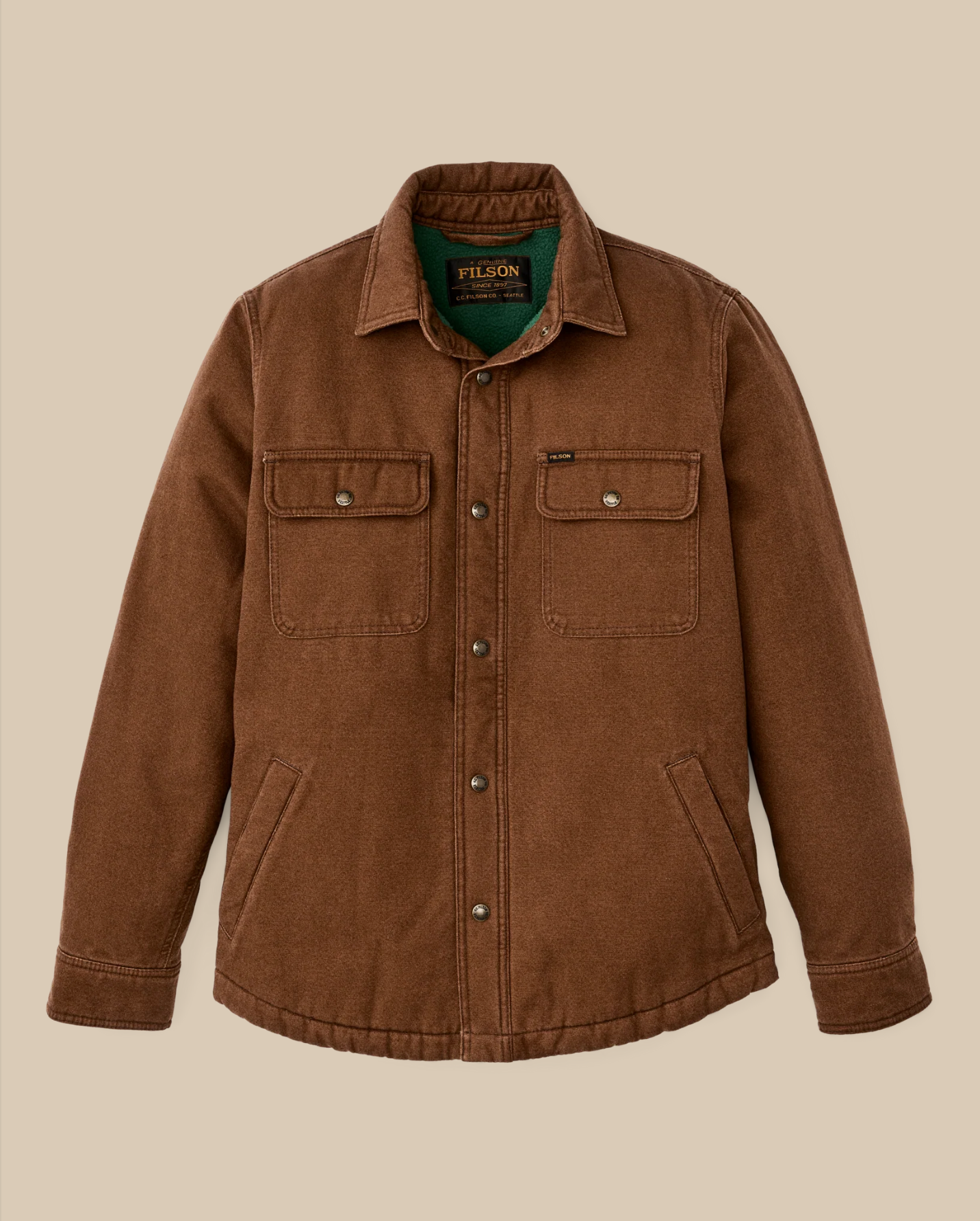 C.C. FILSON CO. ウールジャケット Filson Spokane Wool Insulated Short Cruiser 20299337 - M.W. Reynolds