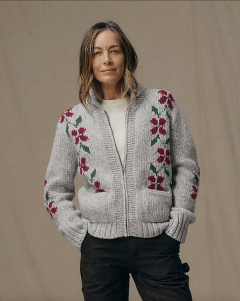 FILSON WOMEN'S ZIPPERED WOOL SWEATER