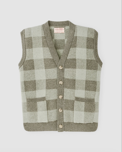 FILSON WOMEN'S WOOL CARDIGAN VEST