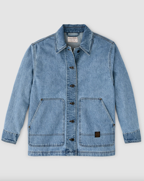 FILSON WOMEN'S DENIM BARN COAT