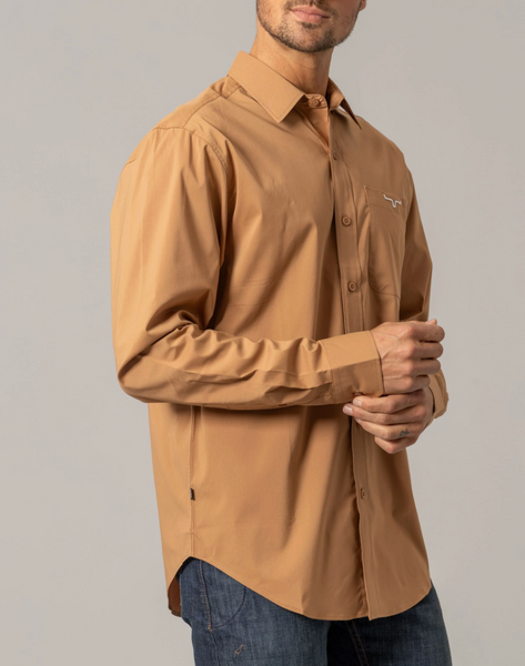 MEN'S KR TEAM SHIRT - Brown