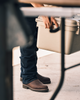 TECOVAS MENS THE RUGGED ROPER LEATHER DRESS OR WORK BOOT WATER-RESISTANT 