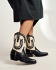 TECOVAS WOMEN'S COWBOY BOOTS THE JOLENE LEATHER ANKLE WESTERN BOOTIE