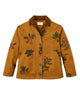 WOMEN'S FILSON CANVAS COTTON COURDUROY LINED BARN COAT FLORAL PRINT