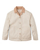 WOMEN'S FILSON CANVAS COTTON COURDUROY LINED WHITE BARN COAT