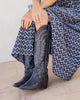 Womans Navy Cowgirl Boots Tecovas