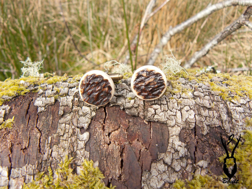 Antler Cufflinks - Crossbow