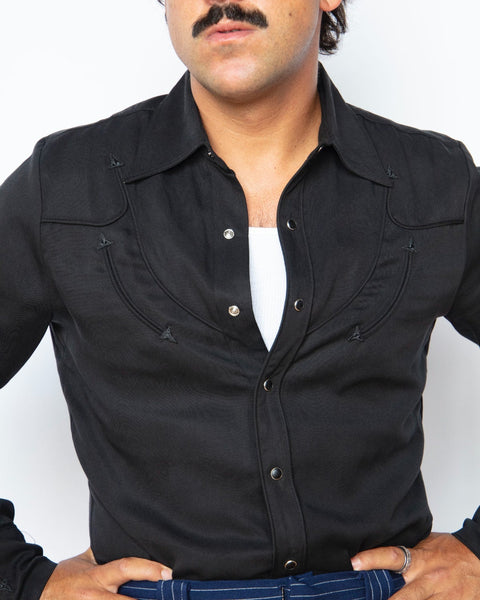 MEN'S RENO SHIRT - Black / Black