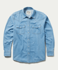 Classic Western Denim Snap Shirt - Crossbow