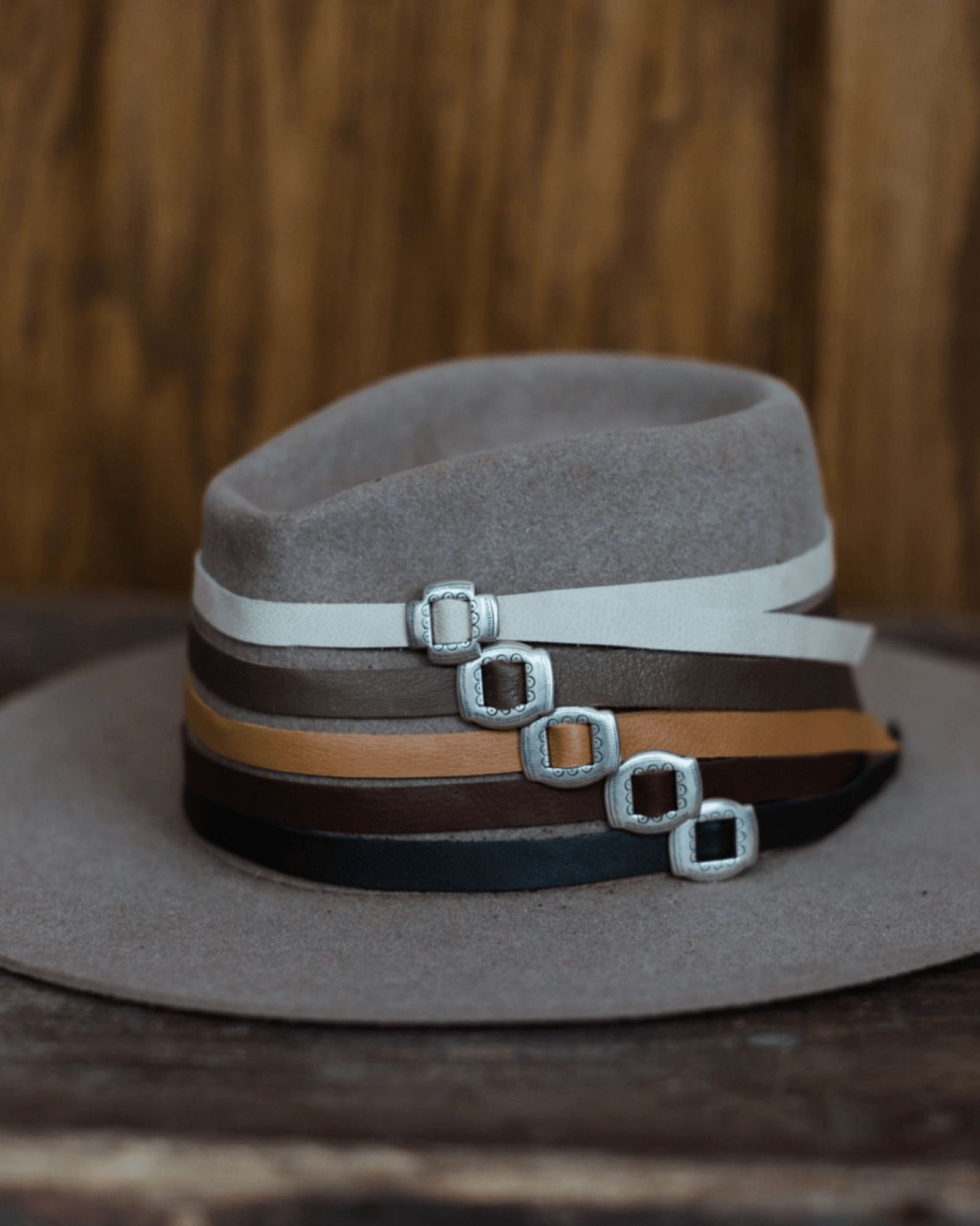 Sliding Hat Rim Shop All Handmade Western Leather Goods & Hats | Crossbow Telluride