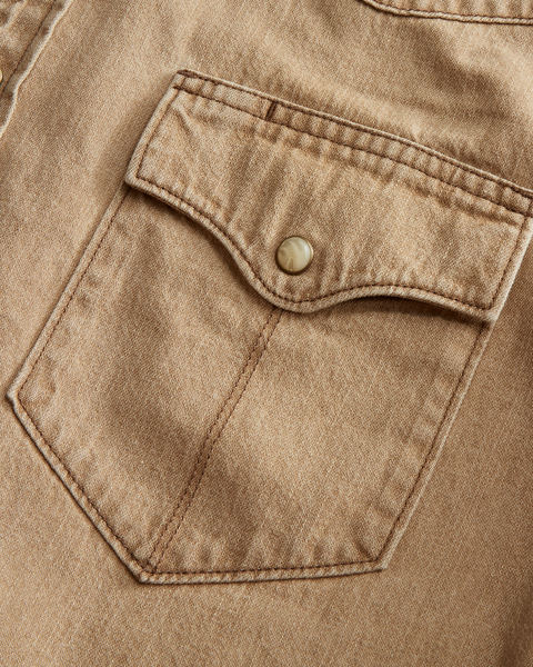 Men's Denim Pearl Snap